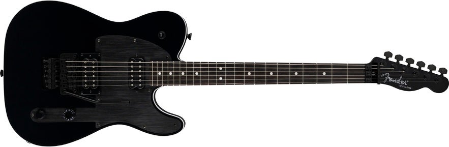 Fender John 5 Phantom Telecasterのブラックモデル公式製品写真
