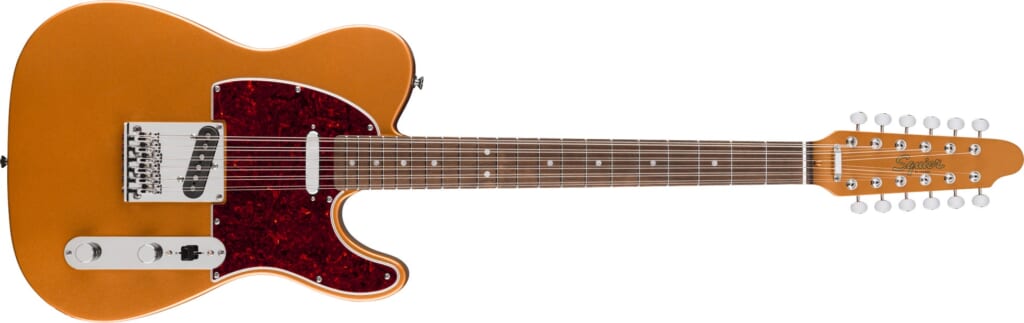 Squier Paranormal Troy Van Leeuwen Telecaster XIIのCopper Age製品写真